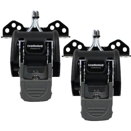 Cargobuckle Universal Ladder Rack Tie-Down System - 2in Retractable Tie-Down - 1 Pair F153180